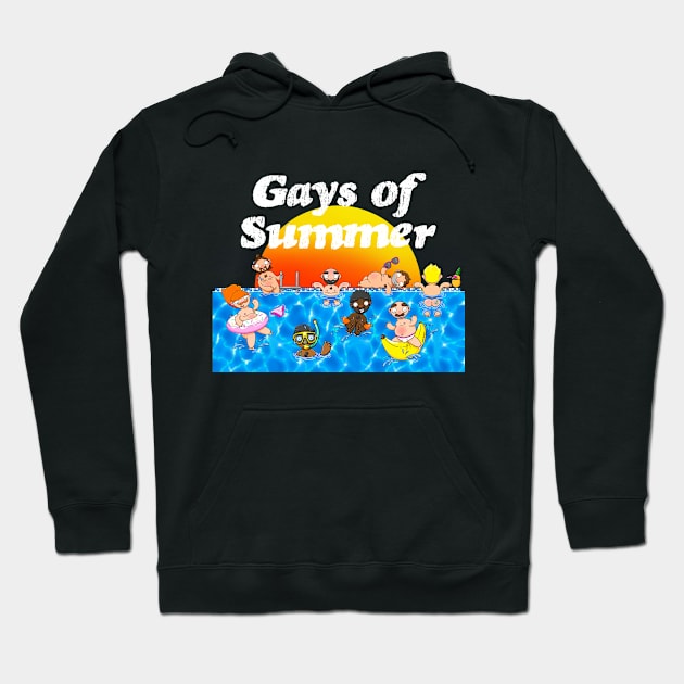 Gays of Summer Hoodie by LoveBurty